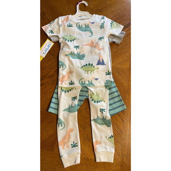 NWT 3T Pajama Bundle set of 3 Pj Sets. Long sleeve, short sleeve, shorts & long - Picture 4 of 10